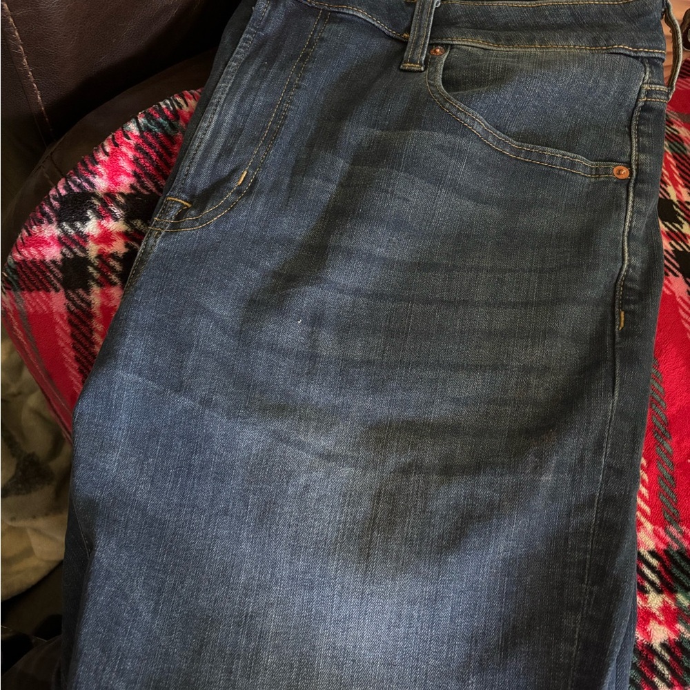 American eagle Men's flex boot cut Dark Blue Denim Jeans